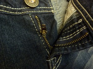 Busted. The zipper, that is.